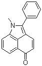 1-Methyl-2-phenylbenz[cd]indol-5(1H)-one molecular structure (CAS 75528-58-4)