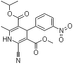 Nilvadipine molecular structure (CAS 75530-68-6)