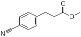Methyl 3-(4-cyanophenyl)propanoate molecular structure (CAS 75567-85-0)