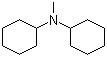 structure of CAS# 7560-83-0, N,N-Dicyclohexylmethylamine;N-Methyldicyclohexylamine
