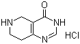 5,6,7,8-四氢吡啶并[4,3-d]嘧啶-4(3H)-酮盐酸盐分子结构 (CAS 756437-41-9)