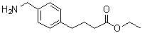 4-(Aminomethyl)benzenebutanoic acid ethyl ester molecular structure (CAS 757139-57-4)