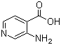 结构式 CAS# 7579-20-6, 3-氨基-4-吡啶羧酸; 3-氨基异烟酸; 3-氨基吡啶-4-甲酸