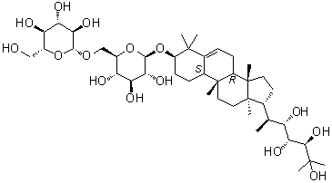 苦瓜苷 A分子结构 (CAS 75801-95-5)