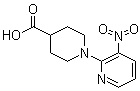1-(3-Nitro-2-pyridyl)-4-carboxypiperidine molecular structure (CAS 758720-54-6)