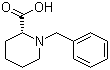 (R)-1-(Phenylmethyl)-2-piperidinecarboxylic acid molecular structure (CAS 759420-46-7)