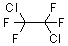 1,2-二氯-1,1,2,2-四氟乙烷分子结构 (CAS 76-14-2)