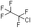 Chloropentafluoroethane molecular structure (CAS 76-15-3)