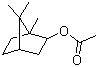 乙酸冰片酯分子结构 (CAS 76-49-3)
