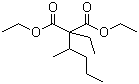 Diethyl ethyl(1-methylbutyl)malonate molecular structure (CAS 76-72-2)