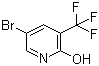 5-溴-2-羟基-3-(三氟甲基)吡啶分子结构 (CAS 76041-79-7)