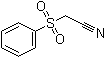 结构式 CAS# 7605-28-9, (苯磺酰基)乙腈