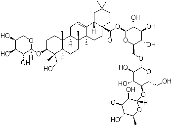 Hederacoside D molecular structure (CAS 760961-03-3)