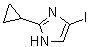 2-Cyclopropyl-4-iodo-1H-imidazole molecular structure (CAS 761426-65-7)