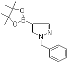 1-Benzyl-1H-pyrazole-4-boronic acid pinacol ester molecular structure (CAS 761446-45-1)