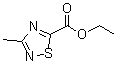 structure of CAS# 76162-56-6, 3-Methyl-1,2,4-thiadiazole-5-carboxylic acid ethyl ester