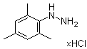 2,4,6-Trimethylphenylhydrazine hydrochloride molecular structure (CAS 76195-82-9)