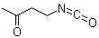 4-异氰酰基-2-丁酮分子结构 (CAS 76197-40-5)