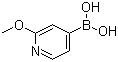 2-Methoxypyridine-4-boronic acid molecular structure (CAS 762262-09-9)