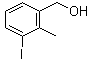 3-Iodo-2-methylbenzyl alcohol molecular structure (CAS 76350-89-5)