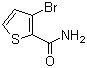 3-Bromothiophene-2-carboxamide molecular structure (CAS 76371-66-9)