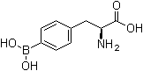 结构式 CAS# 76410-58-7, 4-硼酸基-L-苯丙氨酸