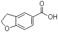 2,3-二氢苯并呋喃-5-甲酸分子结构 (CAS 76429-73-7)