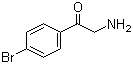 2-氨基-4'-溴苯乙酮分子结构 (CAS 7644-04-4)