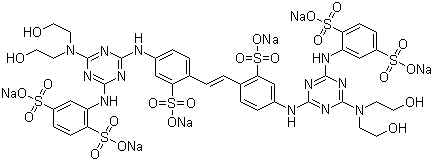 Fluorescent Brightener 264 molecular structure (CAS 76482-78-5)