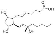 Trans-Carboprost molecular structure (CAS 76498-29-8)