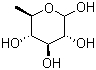 结构式 CAS# 7658-08-4, 6-脱氧-D-葡萄糖