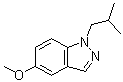 1-Isobutyl-5-methoxy-1H-indazole molecular structure (CAS 765914-93-0)