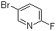 结构式 CAS# 766-11-0, 2-氟-5-溴吡啶; 5-溴-2-氟吡啶