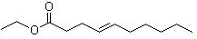 Ethyl 4-trans-decenoate molecular structure (CAS 76649-16-6)