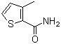3-甲基噻吩-2-甲酰胺分子结构 (CAS 76655-99-7)