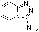 1,2,4-三唑并[4,3-a]吡啶-3-胺分子结构 (CAS 767-62-4)