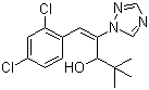 Diniconazole molecular structure (CAS 76714-88-0)