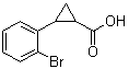 2-(2-Bromophenyl)-cyclopropanecarboxylic acid molecular structure (CAS 767359-25-1)