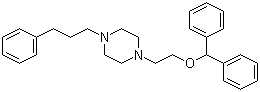 structure of CAS# 76778-22-8, GBR 12935;1-[2-(Diphenylmethoxy)ethyl]-4-(3-phenylpropyl)