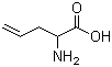 DL-2-Amino-4-pentenoic acid molecular structure (CAS 7685-44-1)