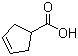 3-环戊烯甲酸分子结构 (CAS 7686-77-3)