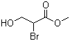 structure of CAS# 7691-28-3, Methyl 2-bromo-3-hydroxypropionate;2-Bromo-3-hydroxypropanoic acid methyl ester