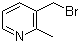 structure of CAS# 76915-53-2, 3-(Bromomethyl)-2-methylpyridine
