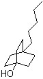 structure of CAS# 76921-55-6, 4-Pentylbicyclo[2.2.2]octan-1-ol