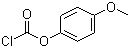 结构式 CAS# 7693-41-6, 4-甲氧基苯基氯甲酸酯