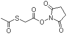 N-Succinimidyl-S-acetylthioacetate molecular structure (CAS 76931-93-6)