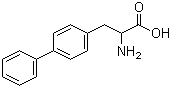 structure of CAS# 76985-08-5, 4-Phenyl-DL-phenylalanine;alpha-Amino-(1,1'-biphenyl)-4-propanoic acid