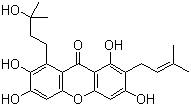 Garcinone C分子结构 (CAS 76996-27-5)