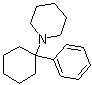 Phencyclidine molecular structure (CAS 77-10-1)