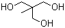 1,1,1-三(羟甲基)乙烷分子结构 (CAS 77-85-0)
